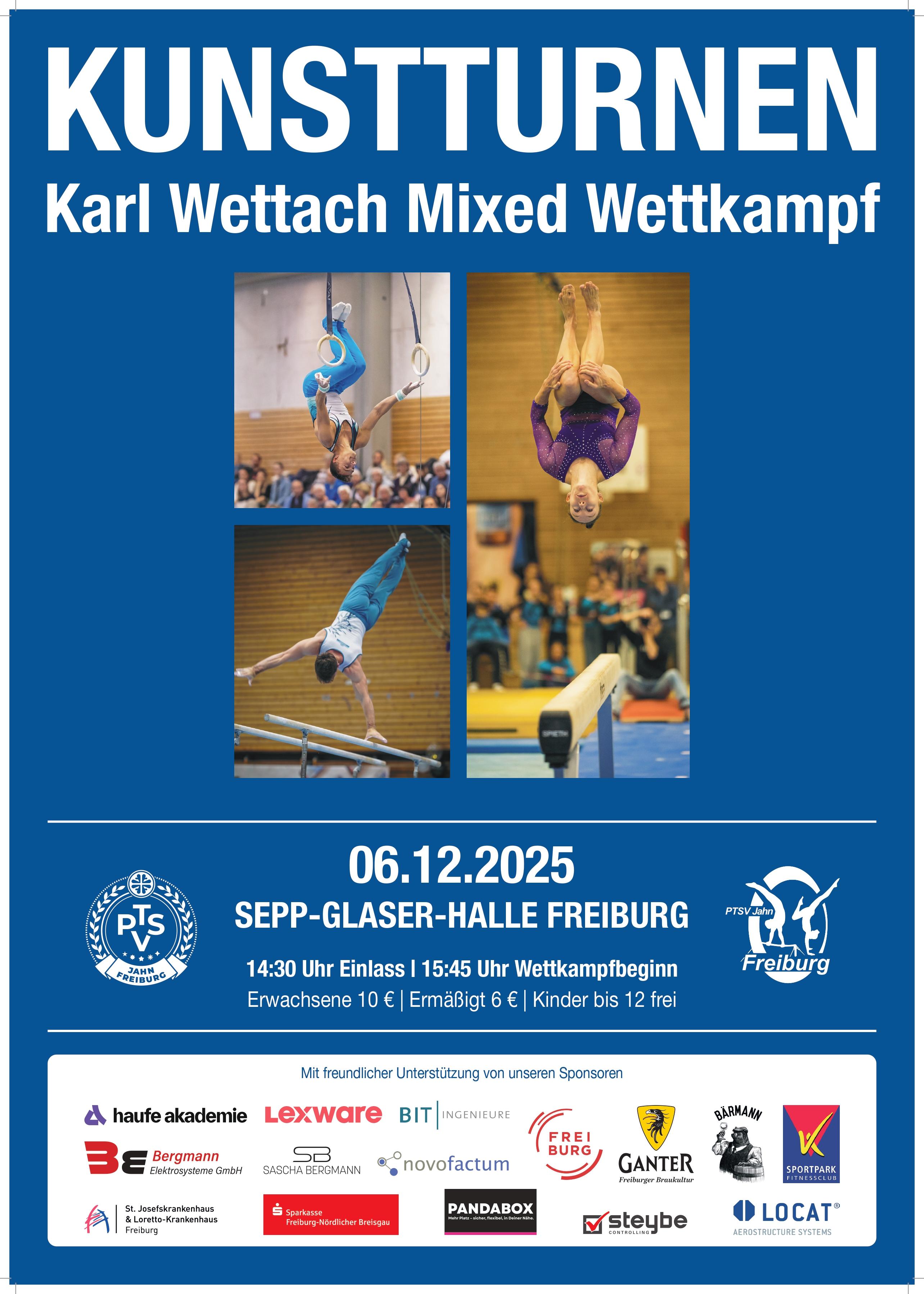 Plakat Karl Wettach 2025