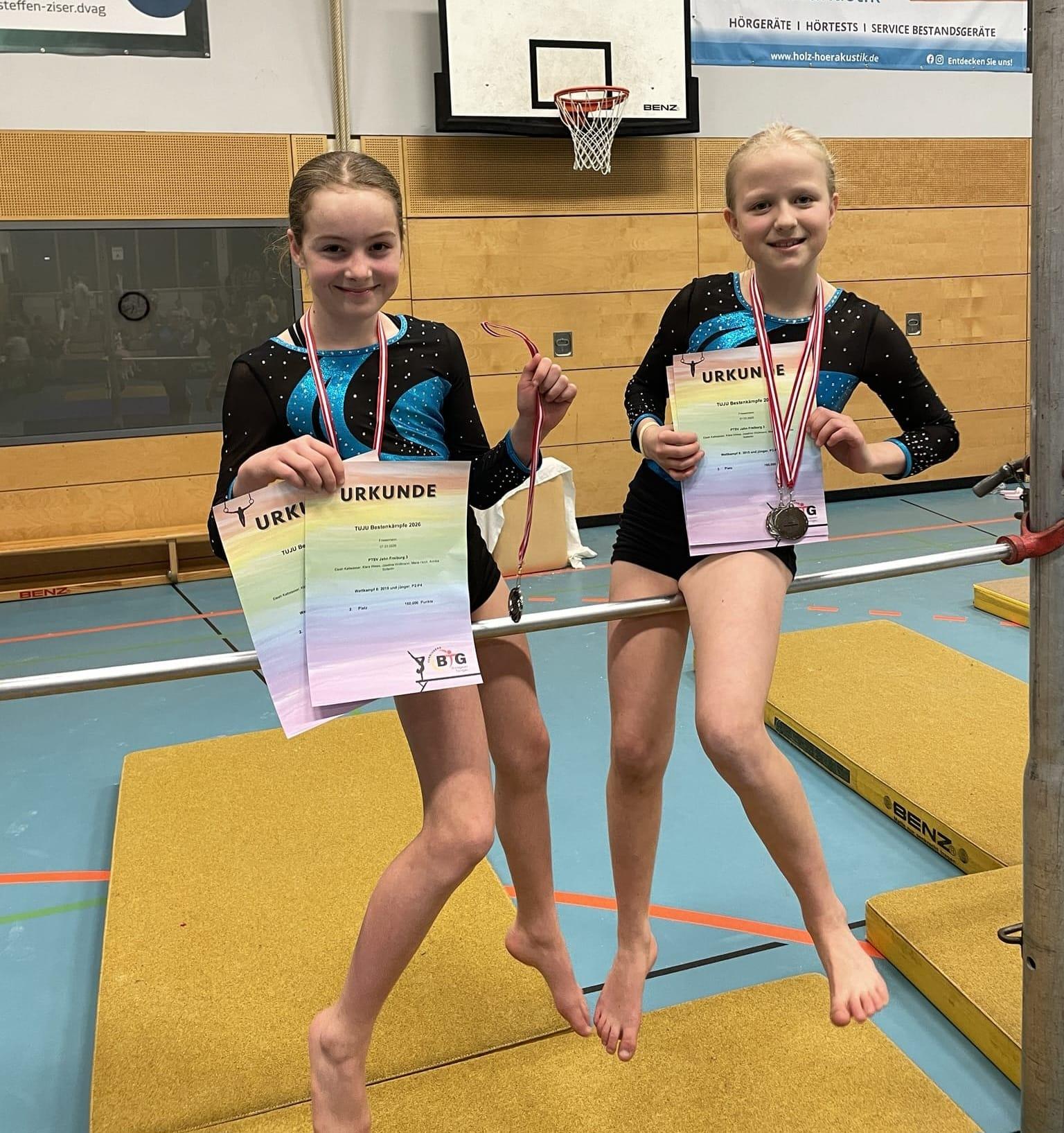 Erfrolgreiche Turnerinnen bei den Gaumannschaftswettkämpfen 2026