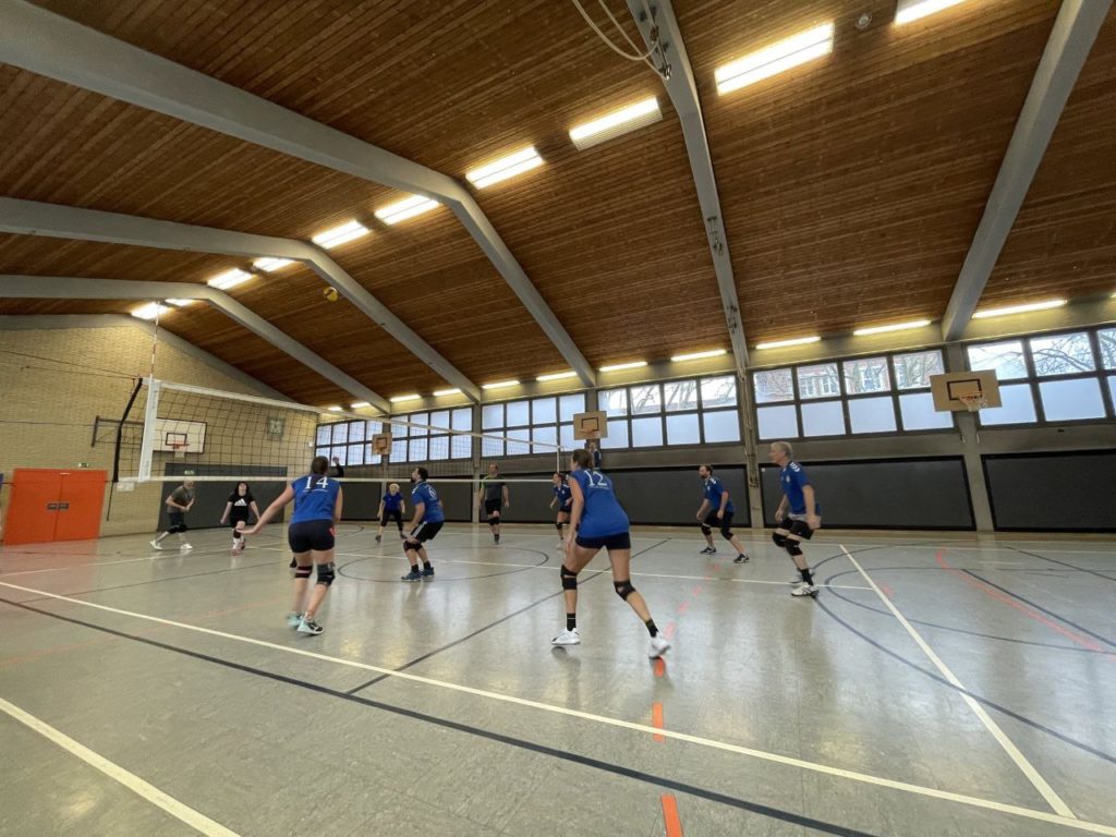 Spielszene in der Halle
