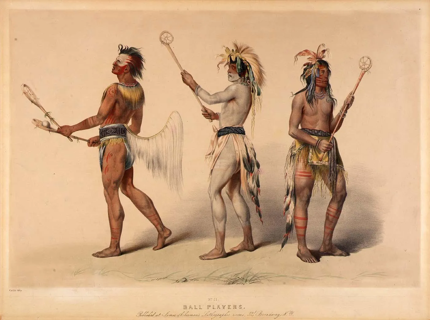 Indianer Lacrosse