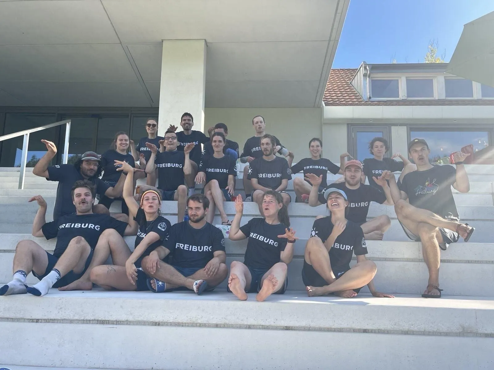 Team 3 bei den Deutschen Meisterschaften 2025 in Freiburg