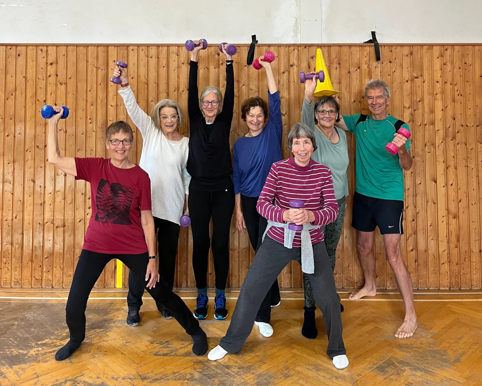 Gruppenbild Fit durch die Woche