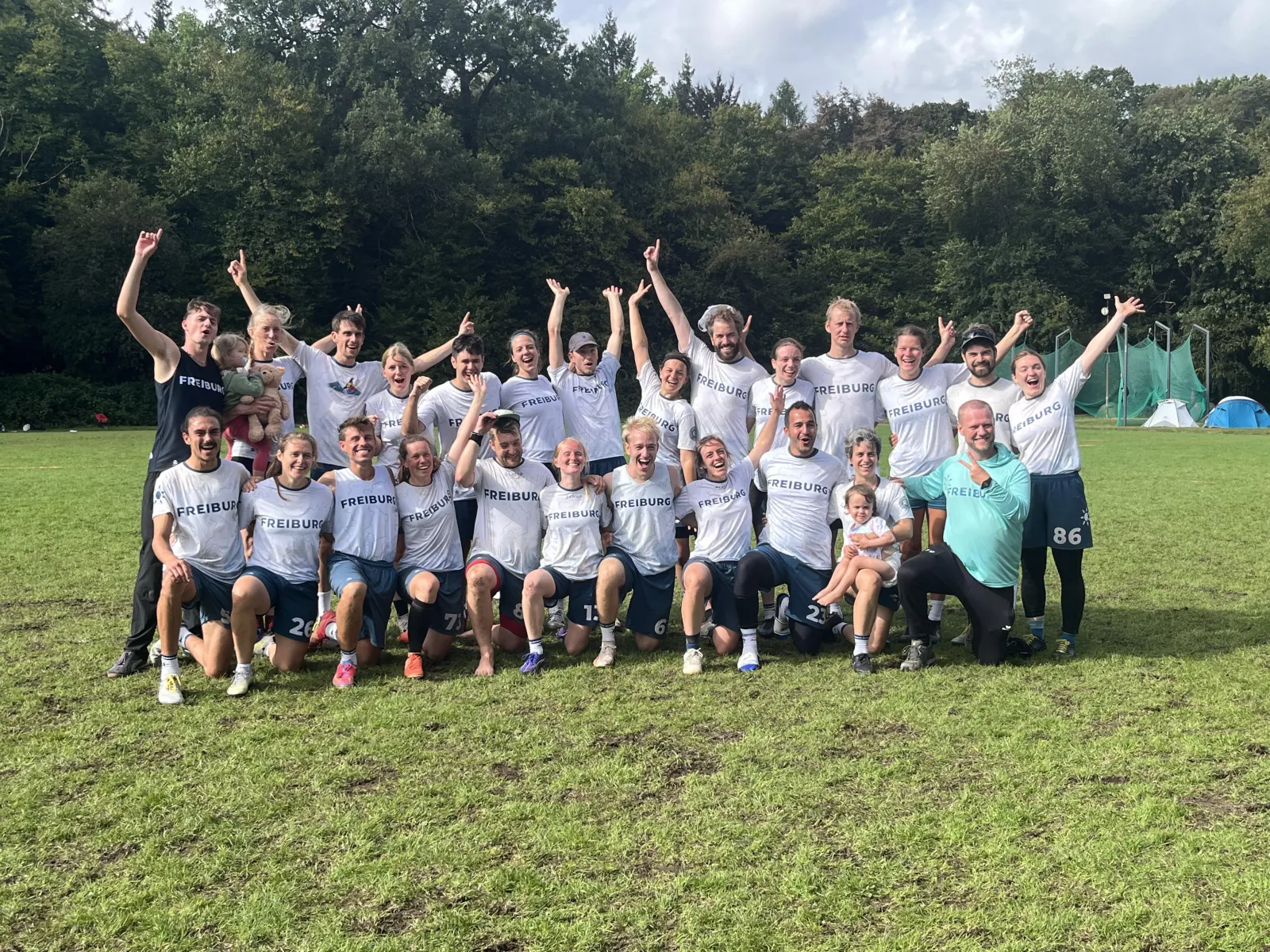 Team 2 bei den Deutschen Meisterschaften 2025 in Freiburg