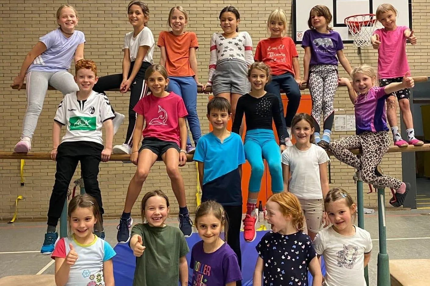 Gruppenbild allgemeines Kinderturnen 2025